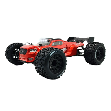 AUTOMODELO ELÉTRICO BRUSHLESS RTR 70KMH SNIPER 3S 1/10 4WD RÁDIO 2.4GHZ COMPLETO FS RACING FS53711 V